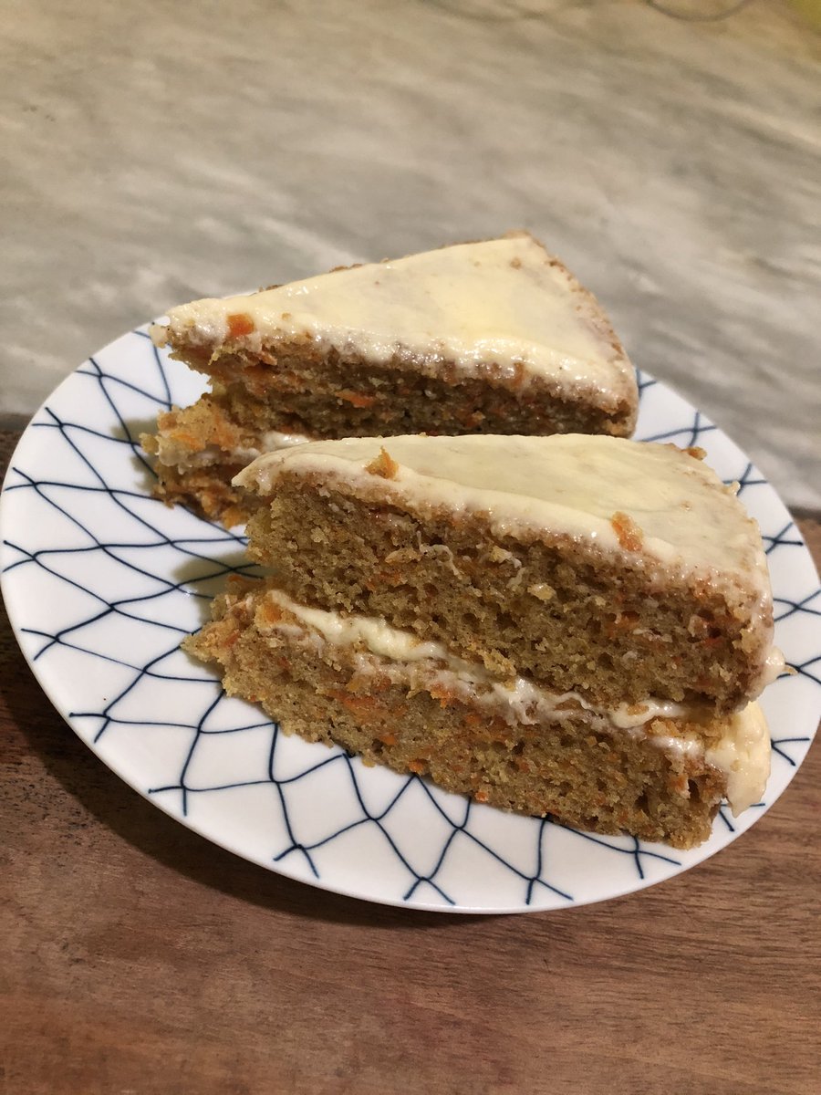 Baked some carrot cake 