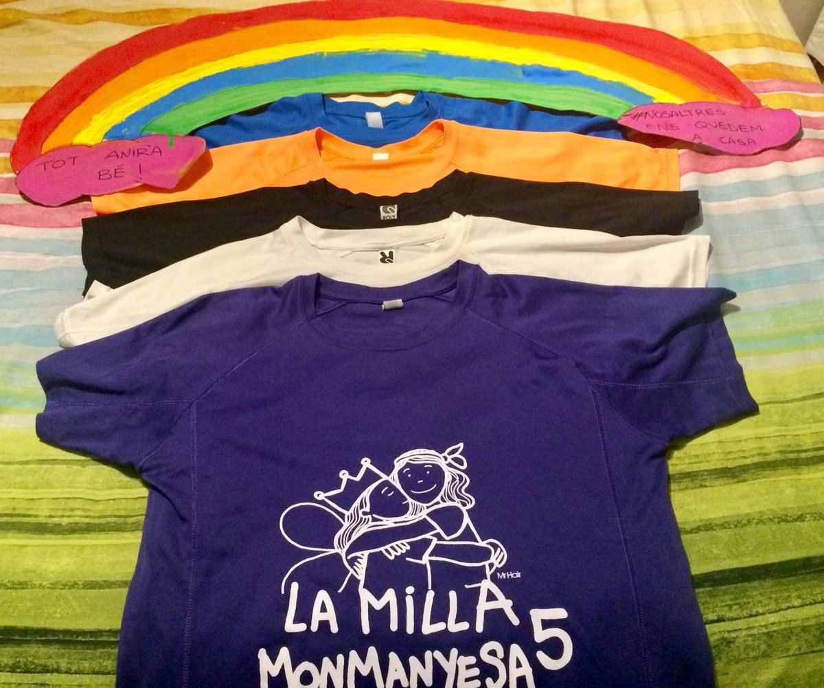 MillaMonmanyesa's tweet photo. Bona tarda Millaires! 

GRÀCIES per participar a #lamillaacasa! Res aturarà la lluita contra el Rett i el Càncer Infantil! 

Compartirem les vostres fotos a les xarxes.. SOU MOOLT GRANS 🙌🏻👏🏻🦋❤️🌈✨ https://t.co/q5vc51sWJN