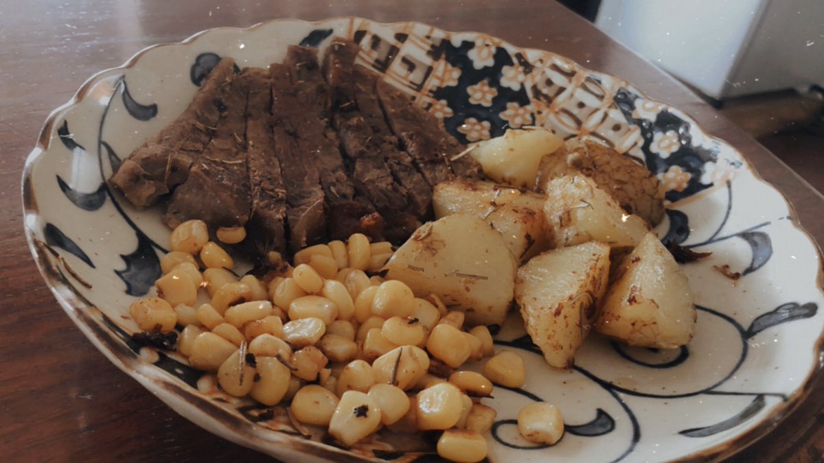 First time making a steak, sadly i overcooked it