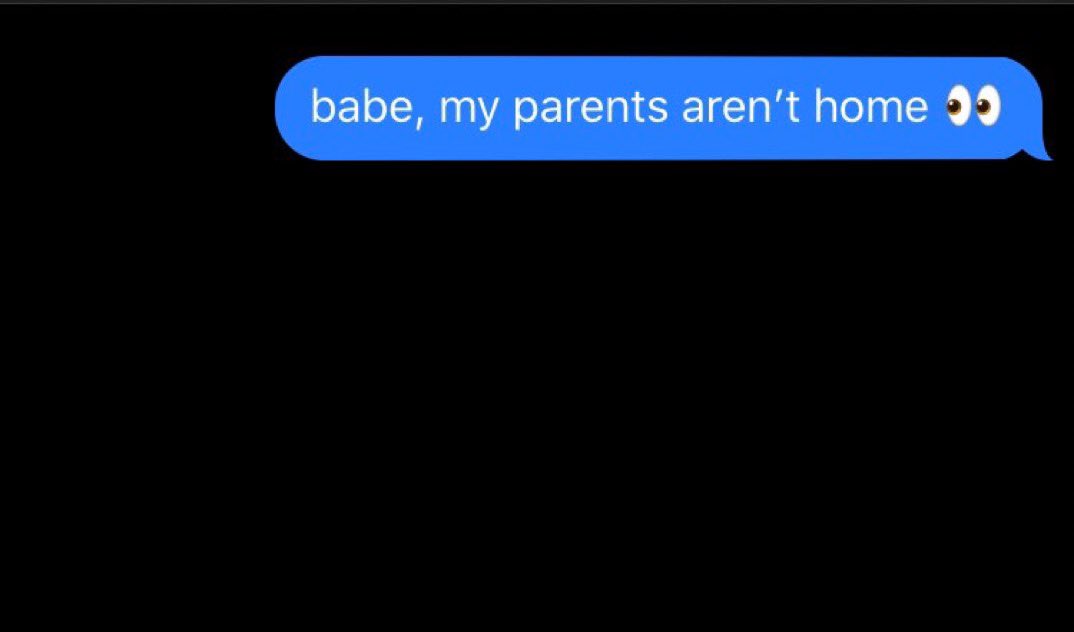 arashi as replies to "babe, my parents arent home" text ㅡ a thread: