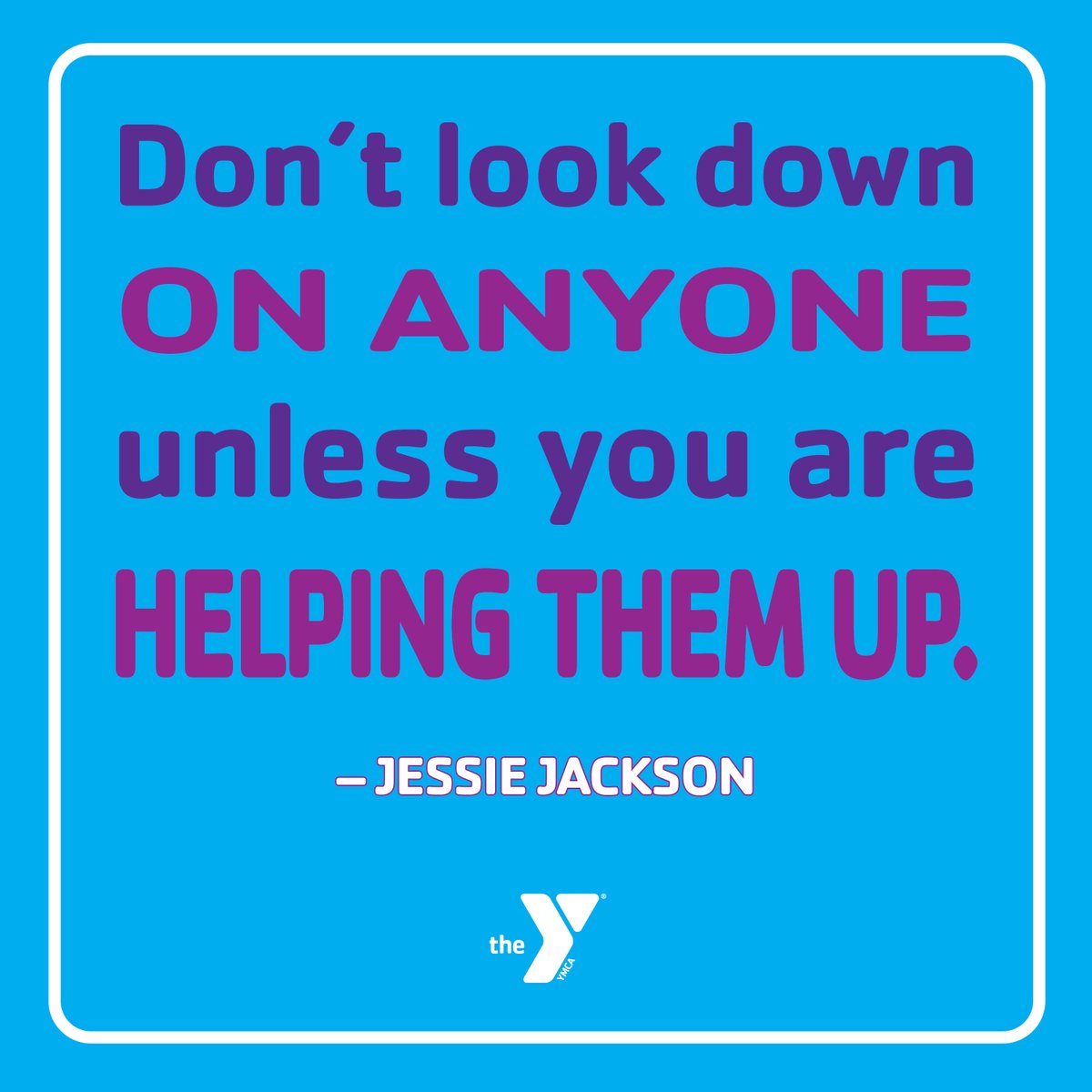 jc_ymca's tweet photo. #dontlookdownonanyone #unlessyouarehelpingthemup #jessejackson #shoesandasmile #inthistogether #staywithus https://t.co/ZJAK7R7IyD