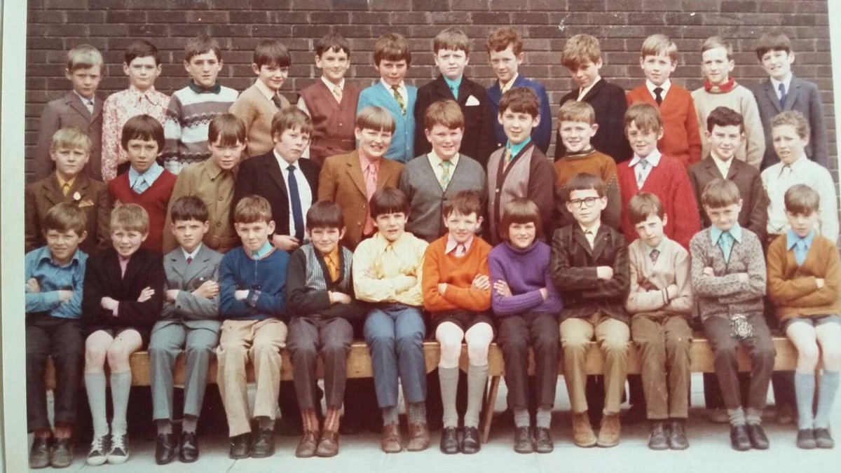 dfodoherty's tweet image. Matthew went to primary school with your dad. Here is our confirmation photograph in case you haven’t seen it before. Great story!