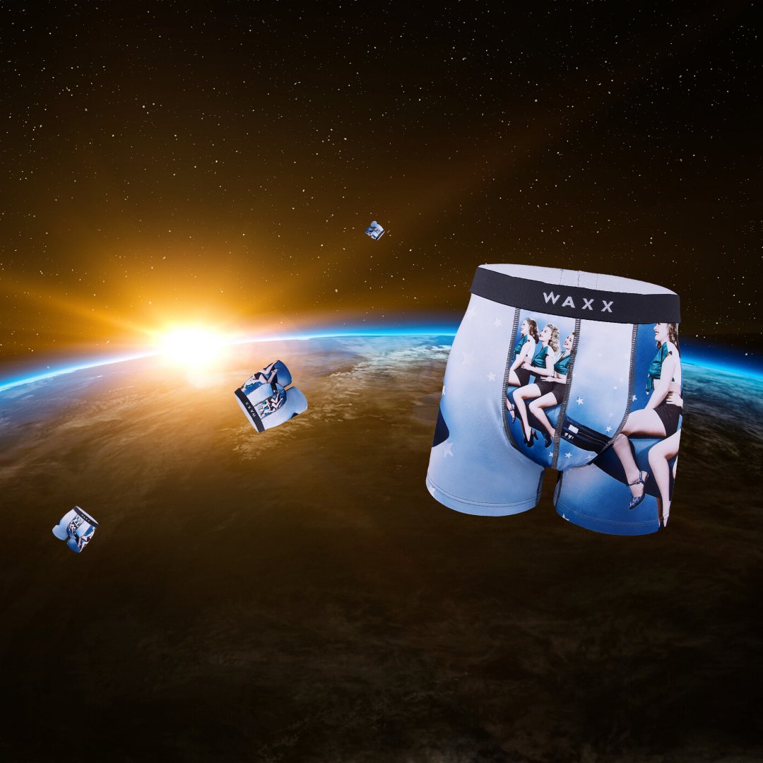 WaxxUK's tweet image. To celebrate Earth Day last Wednesday we are giving everyone 10% off Space (the print, not the actual). Use code SPACE at checkout.

waxxunderwear.co.uk/collections/me…