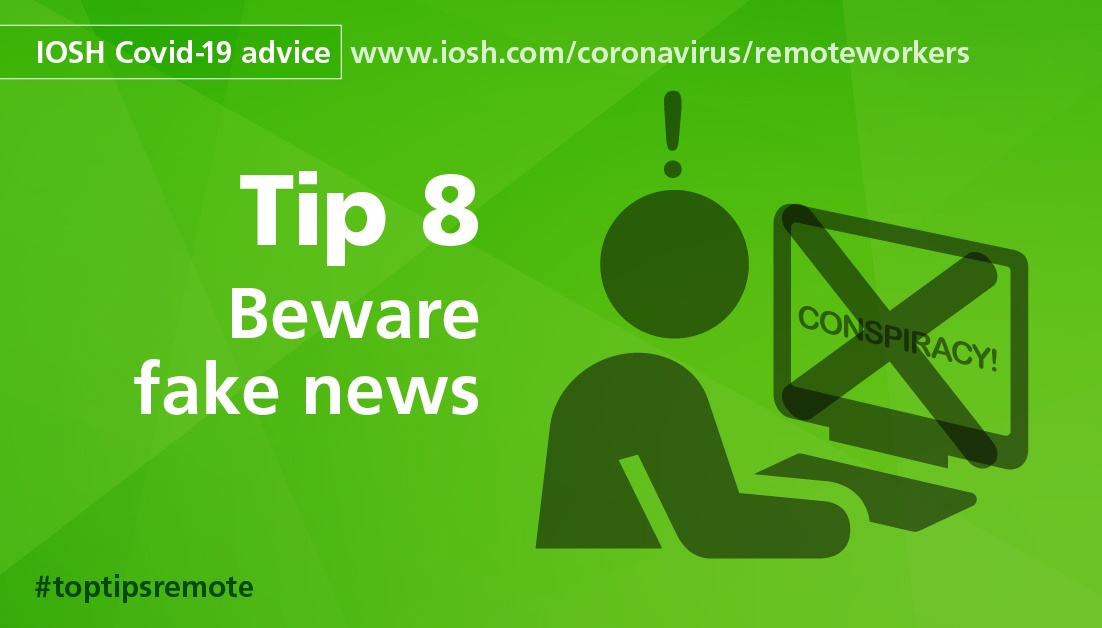 IOSH_tweets's tweet photo. There is plenty of information out there about Covid-19 – and it’s not always reliable. Provide employees with clear and factual information and inspire them to listen and follow government advice.
Read more here: https://t.co/Iv0OE5t7xe #Covid19 #toptipsremote #remoteworkers https://t.co/Fs5XKw3PMp