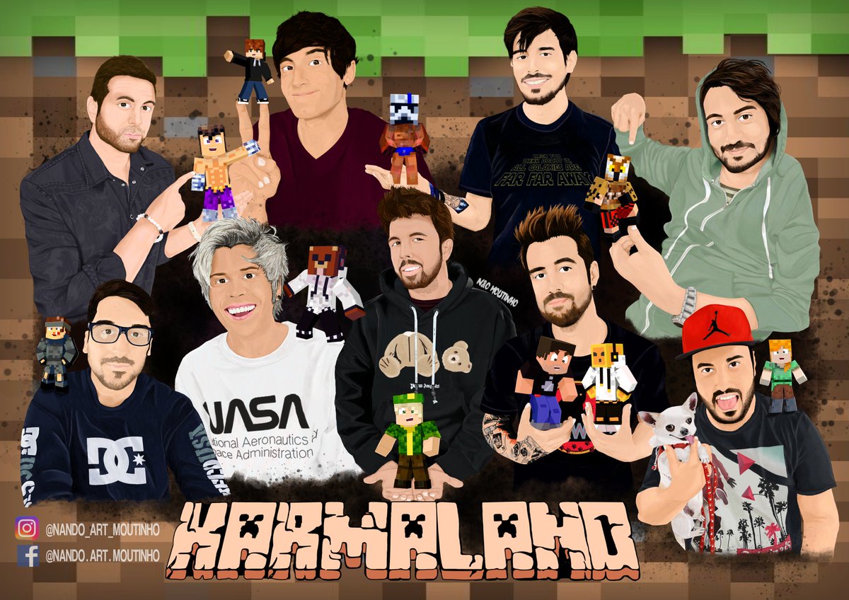 44 días de confinamiento. Millones de ideas rondando por mi cabeza. Cosquillas en las manos de las ganas de dibujar. Y aquí el resultado... #Karmaland #FanArt