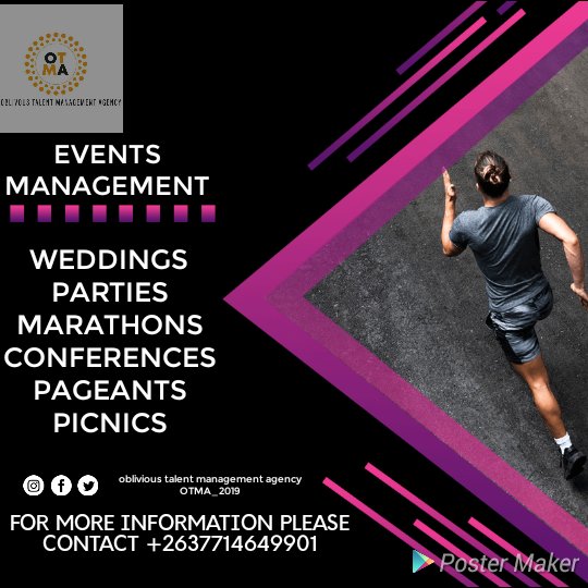 AgencyOblivious's tweet photo. Hello Guys! Most people follow our updates but don't really know what OTMA does. The following flyers will help in explaining what we do. 
Don't forget to go like and follow our Facebook, Instagram, Twitter and LinkedIn handles.

Thank you for the support! 🔥🔥🔥 https://t.co/ag91pGmNFy