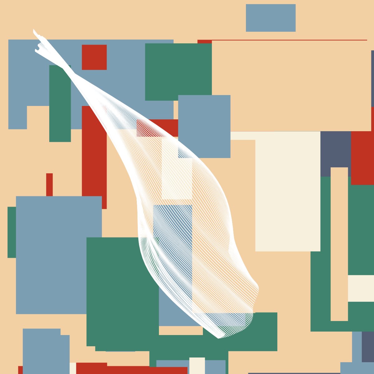 AbstractP5's tweet image. City from Paso, Texas, and California; the largest and most influential! 
 #Generativeart #Abstract #Art #p5js