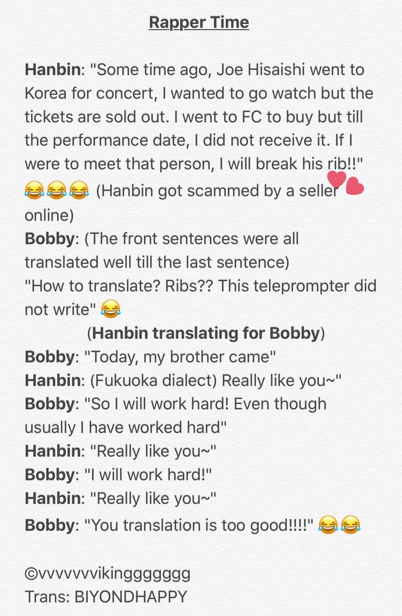 Hanbin also talked about it during  #iKONDomeEncore_Fukuoka  He even mentioned he spent 500,000₩ on the tickets But Hanbin keeps on insisting that he's so good at internet shopping 