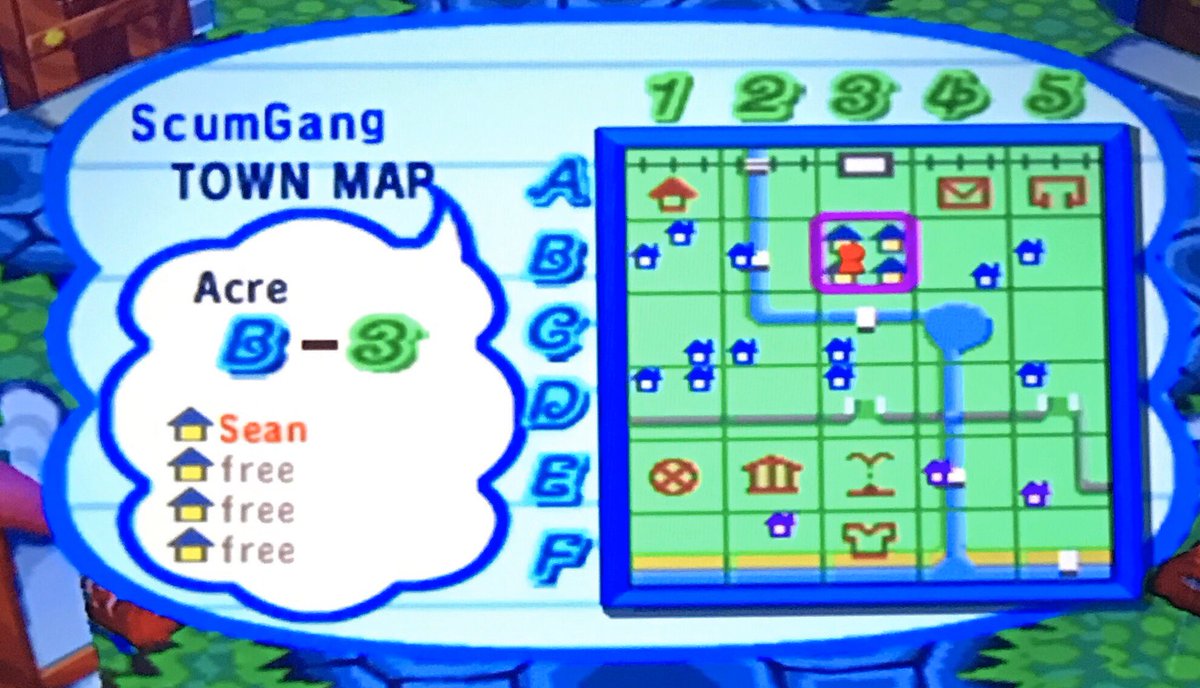 Animal Crossing Journal Day 20! (We went to the island!)Current map layout: