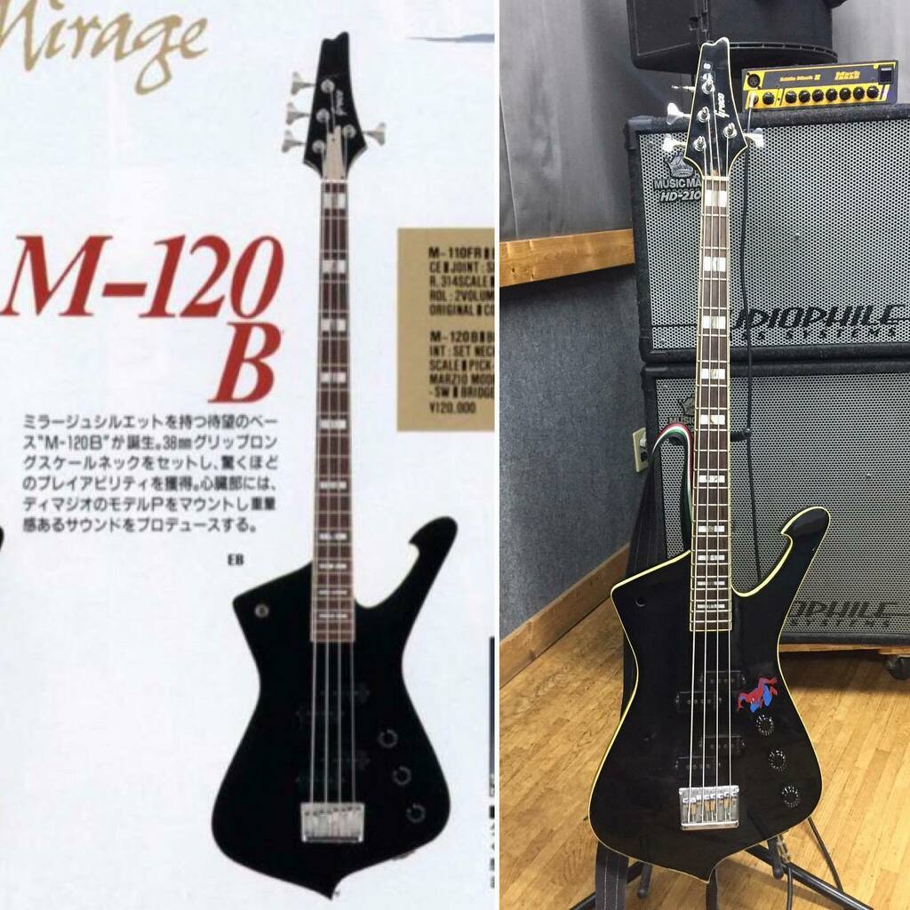 ミラージュベース MB-120 GRECO グレコ 希少❗️ パールホワイト 直販