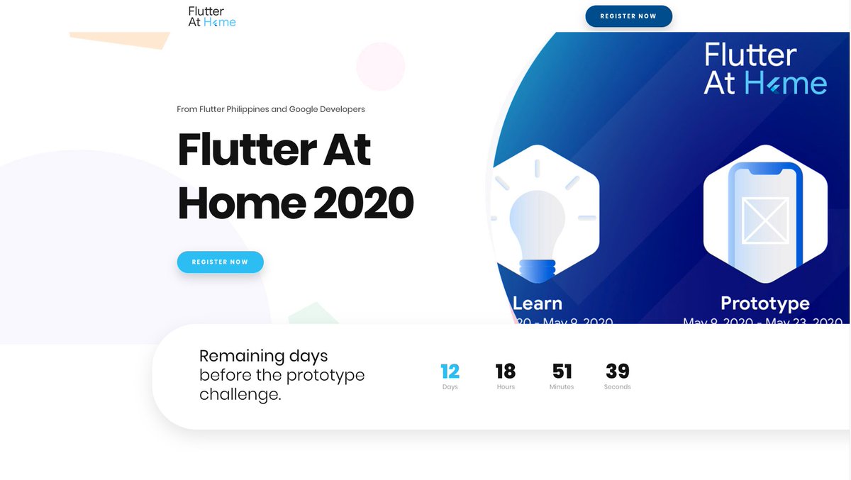 joshuamdeguzman's tweet image. We just released our event website! 💙
Call for speakers will open this week.
Help us share Flutter's growth in PH:
athome.flutter.ph
#flutter #flutterdev #flutterdotph #flutterathome