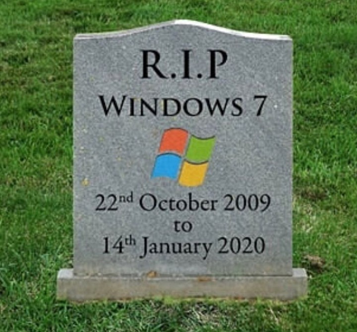 Takeoverstore's tweet image. This was definitely the best windows, they ever gave us.  #Ripwindows7