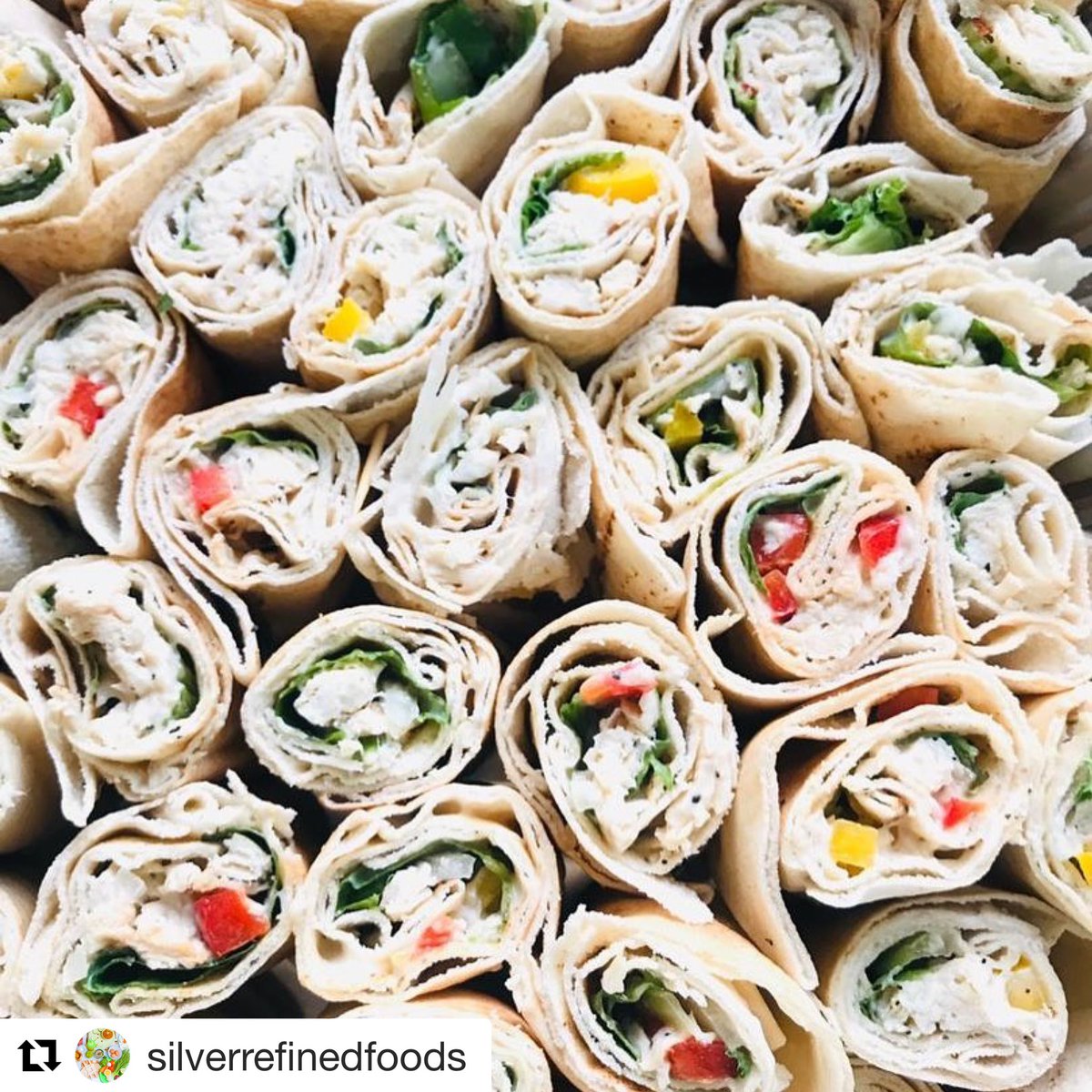 Wraps are a great way to upscale the basic sandwich option, which repeat customers may eventually get tired of. They’re no more difficult to produce, and there are many different options for both the tortillas as well as what’s inside. #catering #corporatecatering #caterer #cater