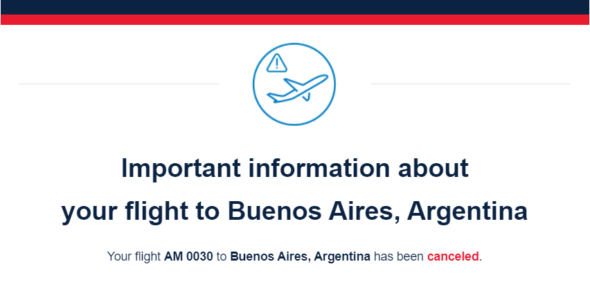 FedericoSchtre's tweet photo. Amanecer con el 3er vuelo de @Aeromexico cancelado para volver a Argentina. Un mes varados. Mientras Copa y Latam repatrian desde México, la aerolínea principal ofrece vuelos que luego cancela. @Floxie10 @CancilleriaARG @MexicoVarados @ARGenMexico @luispetri https://t.co/tuE2SmLfeK