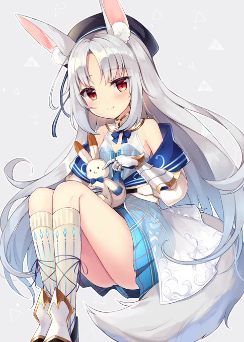 タガタメのシャロンちゃんを描きました🐇 