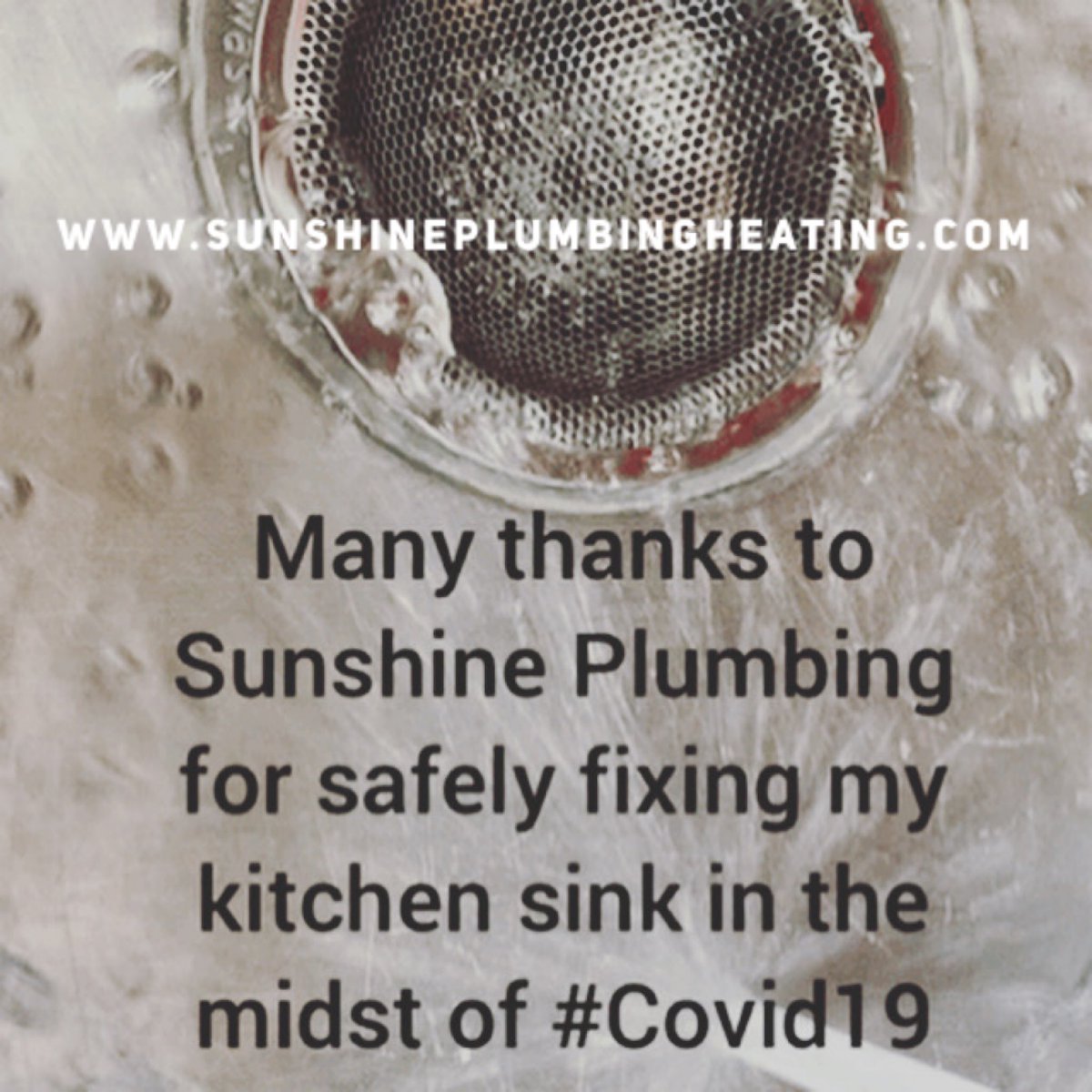 Easy referral for those in the Greater Denver Area in need of plumbing, heating, air services! Check out SunshinePlumbingHeating.com. ❤️ the extra precautions they took to keep everyone safe!