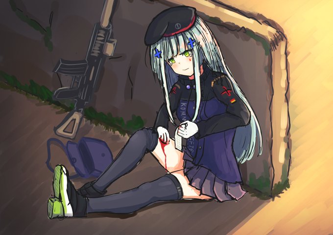 負傷ーHK416
#ドルフロ 