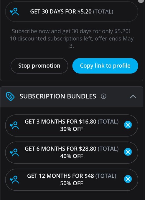 bundle deals and promotions on my onlyfans ❤😍 come and see what your missing. subscribe for 5.20$ or<a href="/tag/booty"class="tags"><span>#booty</span></a><a href="/tag/blonde"class="tags"><span>#blonde</span></a><a href="/tag/babe"class="tags"><span>#babe</span></a><a href="/tag/tattoos"class="tags"><span>#tattoos</span></a><a href="/tag/horny"class="tags"><span>#horny</span></a><a href="/tag/nsfw"class="tags"><span>#nsfw</span></a><a href="/tag/onlyfans"class="tags"><span>#onlyfans</span></a>