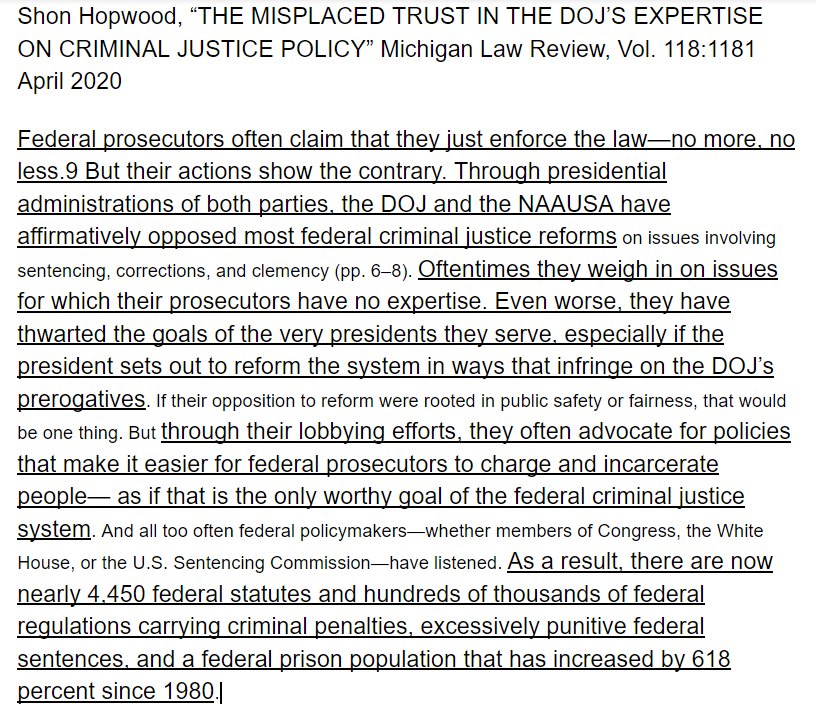 2. The end result of the endless lobbying - and it is lobbying - for mass incarceration has resulted in a 600% increase in incarceration...and that is just at the federal level