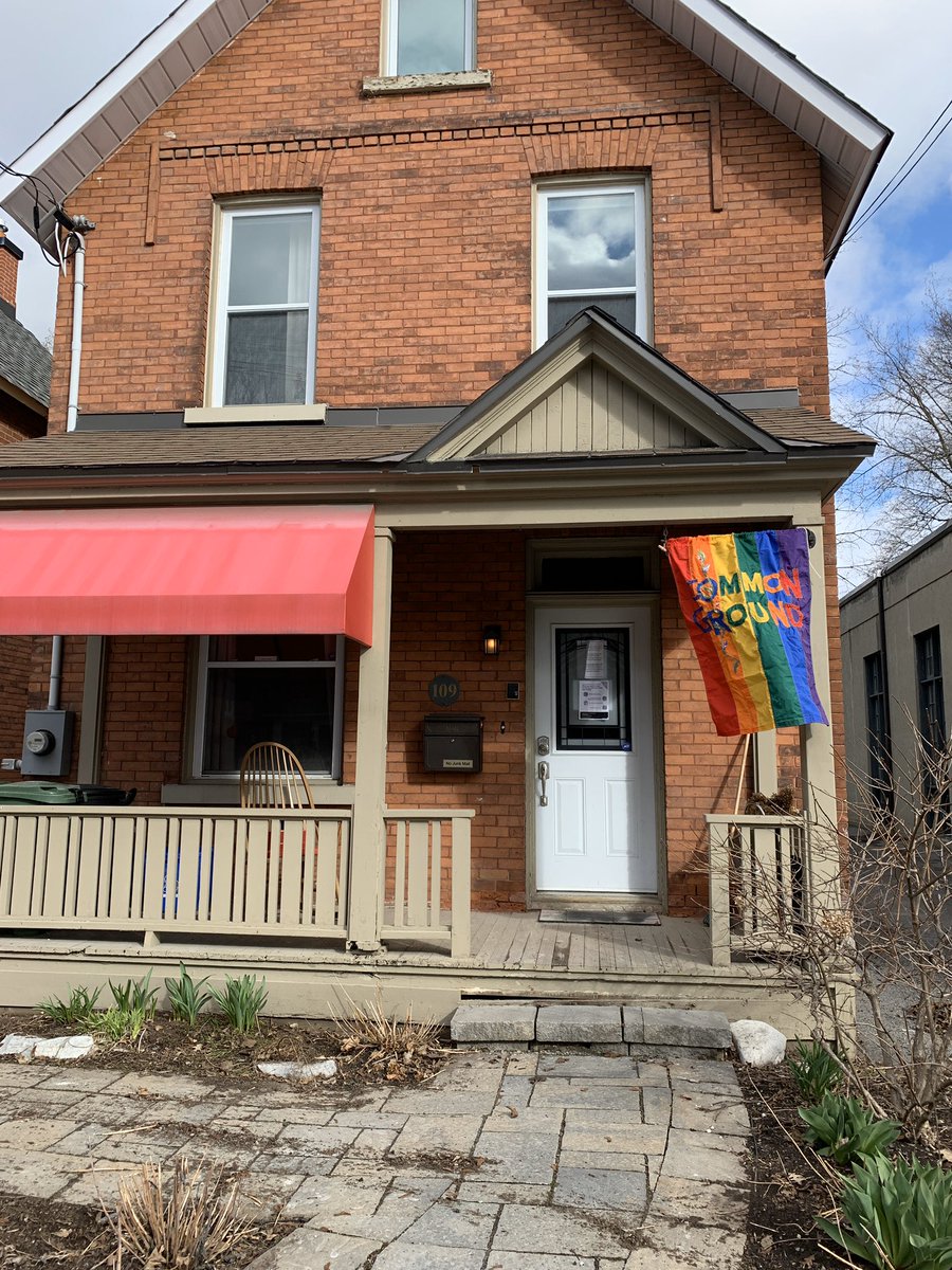 I take care of 1400 patients in  @ottawacity in a  #patientcentredcare clinic with a rainbow flag and the words “Common Ground.” I have many  #LGBTQ patients, and also  #Indigenous patients and  #mentalhealth and many who live with physical/cognitive disabilities. (2/17)  @CBCOttawa