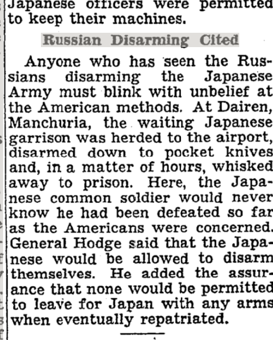 Even New York Times was baffled by how the Americans let the Japanese Fascists in US-occupied Korea keep their positions.