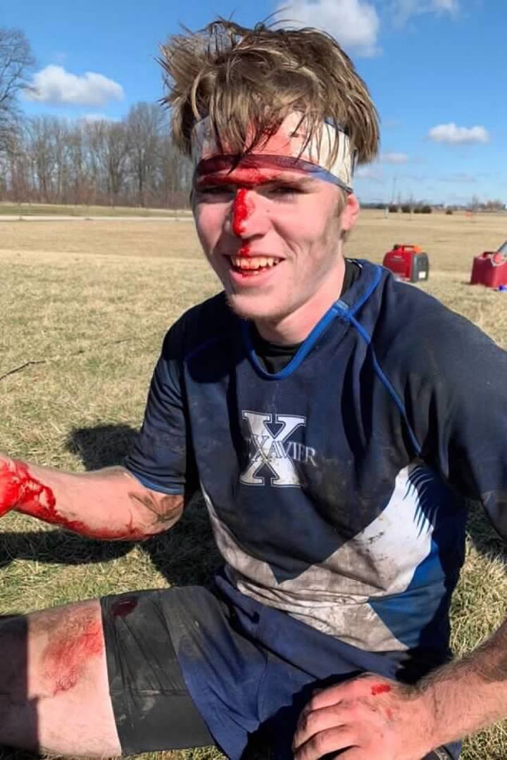 LKJennings1975's tweet photo. @mikeroweworks My son is turning 18 next week. He idolized you as a little boy! Who needs cartoons when you have Dirty Jobs?! He lost the end of his senior year, and it would be a huge bright spot if he heard from you. Thought you’d enjoy this “dirty” rugby pic! https://t.co/EPwJzGIRXP