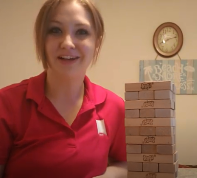 CincyMuseum's tweet photo. #LearningThroughPlay Sunday: "I am strong because _______." In this video, we've got a few ways of helping children develop positive self thinking through games like Jenga. #MuseumFromHome #CincyMuseum. WATCH: https://t.co/KA5E2GHawV. #SupportCMC: https://t.co/ddetC10tLa. https://t.co/eflEezkrL7