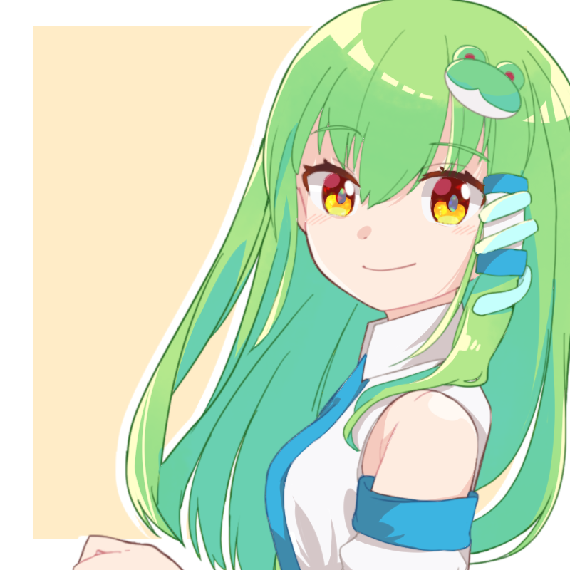 東風谷早苗 「間に合わなかったのでタグ無し早苗さん 」|山瀬れの@春例き-37aのイラスト