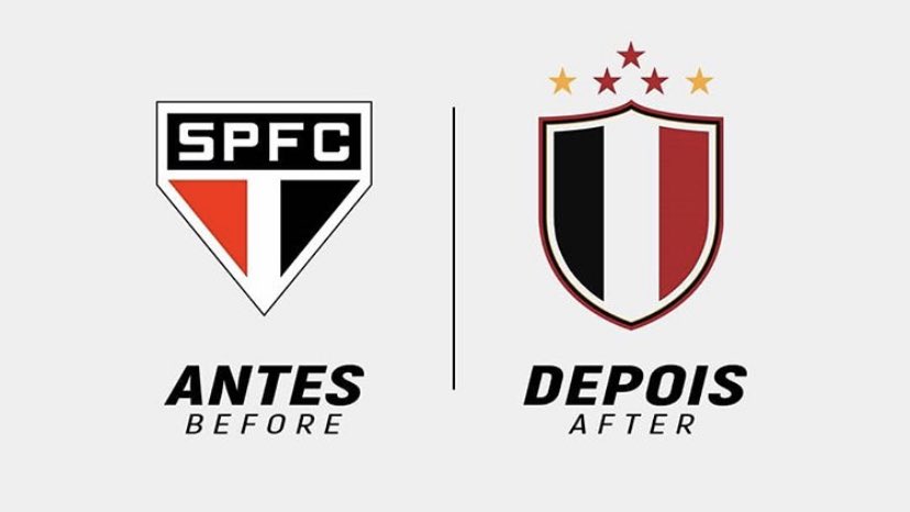 Diario Spfc On Twitter Um Designer Redesenhou Escudos De Alguns Clubes Entre Eles O Escudo Do Sao Paulo O Que Acharam Disso
