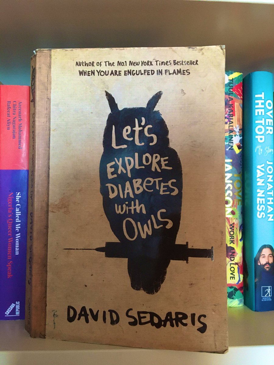 19. LETS EXPLORE DIABETES WITH OWLS - DAVID SEDARIS. This was a re-read, and about neither diabetes nor owls. I like David Sedaris, though find this essay collection a bit variable, and enjoyed some bits more than others.