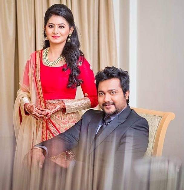 kayaldevaraj's tweet photo. #LovelyCouple ❤️
#ActorBobbySimha #ActressReshmiMenon https://t.co/xfBRulV3vz
