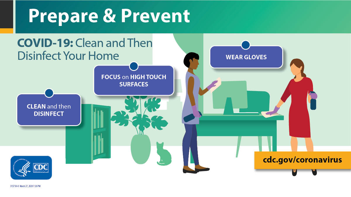 How to Clean and Disinfect Your Home Against COVID-19