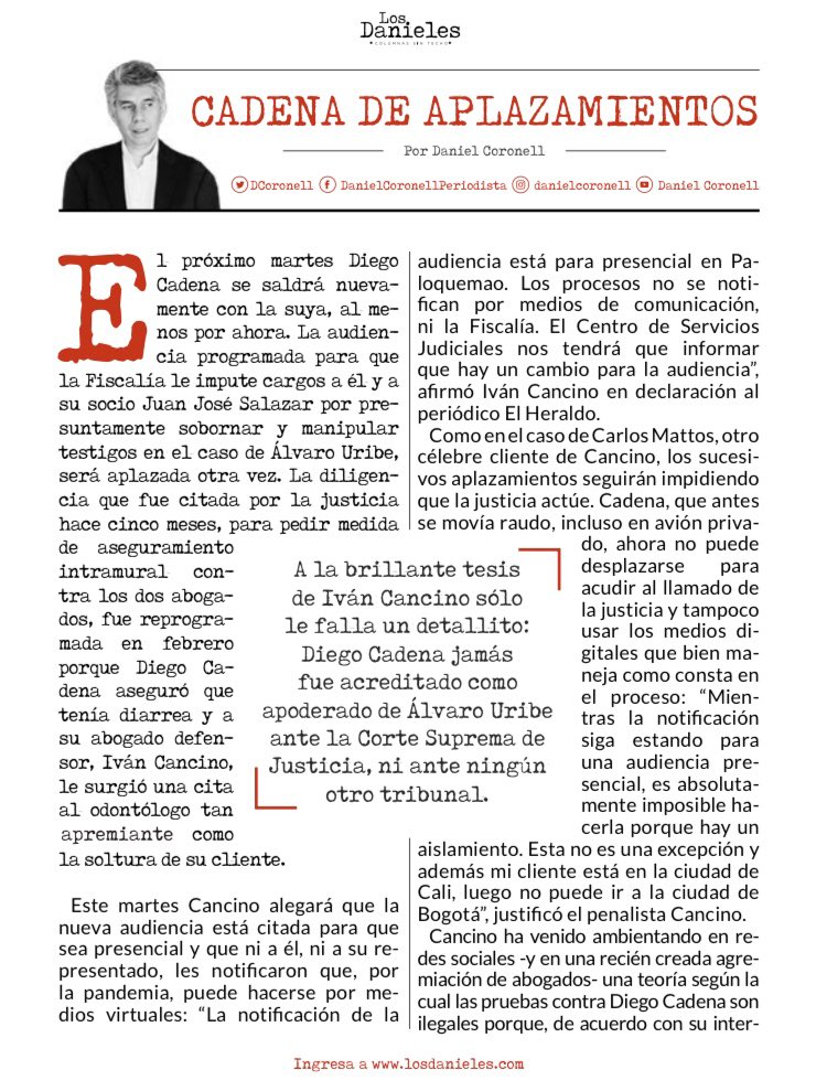 Los Danieles tweet media