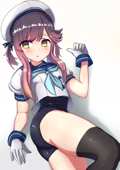 遅くなっちゃったけど、艦これ7周年おめでとうございます。
ということで7番艦の対馬ちゃんセラスク 