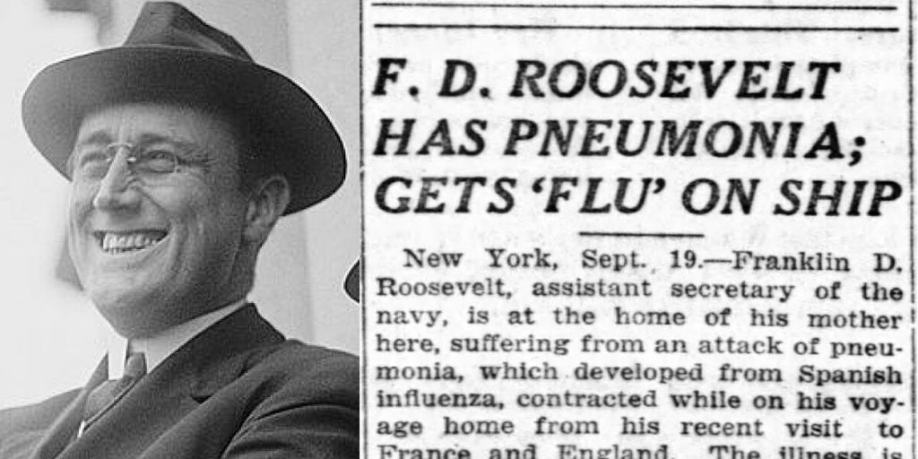 No one was immune to the virus — not the German kaiser, nor the British prime minister or a future U.S. president.