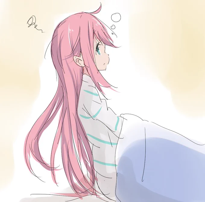 寝まするか悩む( i _ i ) 