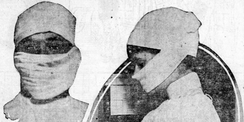 Diagnosing and caring for the sick was challenging in 1918.Resources and staff were limited.At the time, no test or vaccine existed and neither did breathing machines. Doctors could do little but provide supportive care.