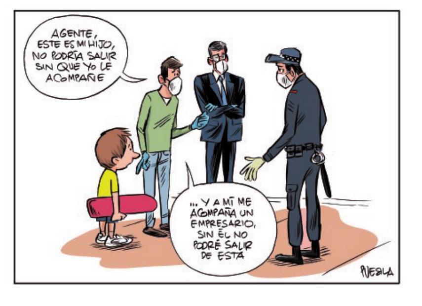 🗞 Comparto la viñeta de <a href="/PUEBLAdibujante/">PUEBLA</a> que publica este domingo <a href="/abc_es/">ABC.es</a> 

Con un poco de humor José Manuel Puebla recuerda una gran verdad, sin los #empresarios tampoco podremos salir de esta