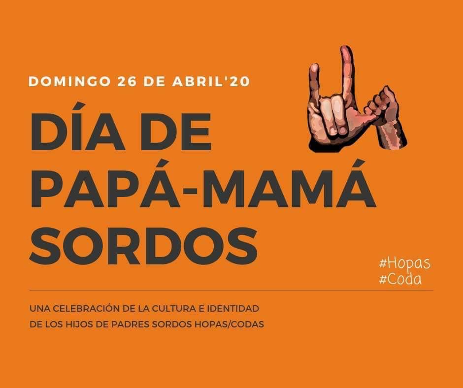 lamasacruda's tweet photo. Feliz día de los #Hopas (español), #Coda (inglés) https://t.co/DkFUnCuZPI
