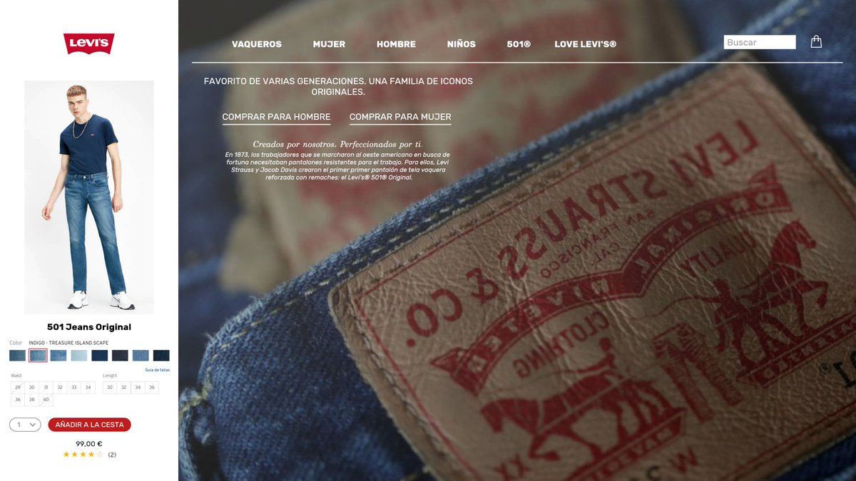 CodesInfinity's tweet photo. Visita mi nuevo trabajo:
501® LEVI'S MAIN PAGE | UI/UX REDESIGN

ADOBE XD + ADOBE PHOTOSHOP

RT + MG se agradece, escucho opiniones.

https://t.co/nNtnwaUmTg https://t.co/EGQA3EVhvN