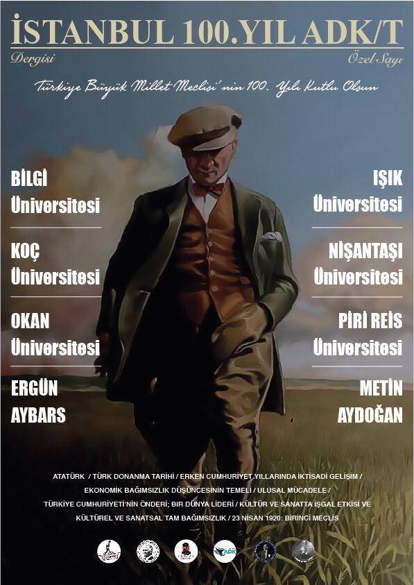 Bağımsız ADT/K'ların işbirliğine çok güzel bir örnek olan, İstanbul’da bulunan altı farklı ADT/K’dan arkadaşlarımızın Türkiye Büyük Millet Meclisi’nin 100’üncü yılına özel çıkardıkları dergiyi sizlerle paylaşmaktan gurur duyuyoruz.