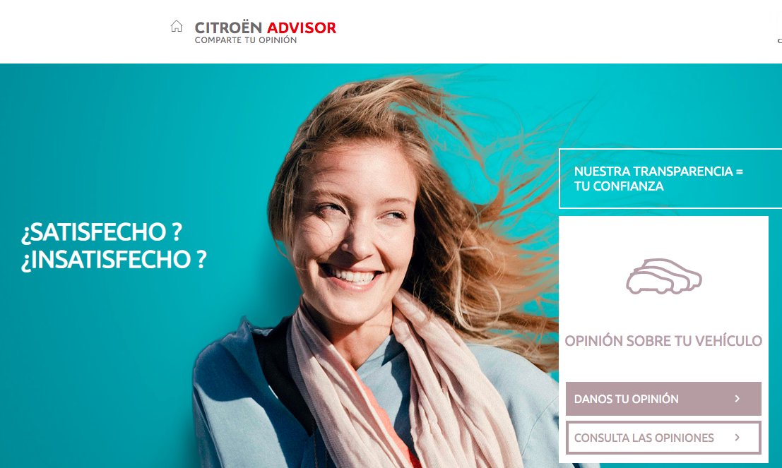 La web interactiva de opiniones de Citroën, #CitroënAdvisor ha llegado a las 400.000 opiniones a nivel internacional. De ellas, 128.000 han sido registradas en España.
vademotor.com/citroen-adviso…