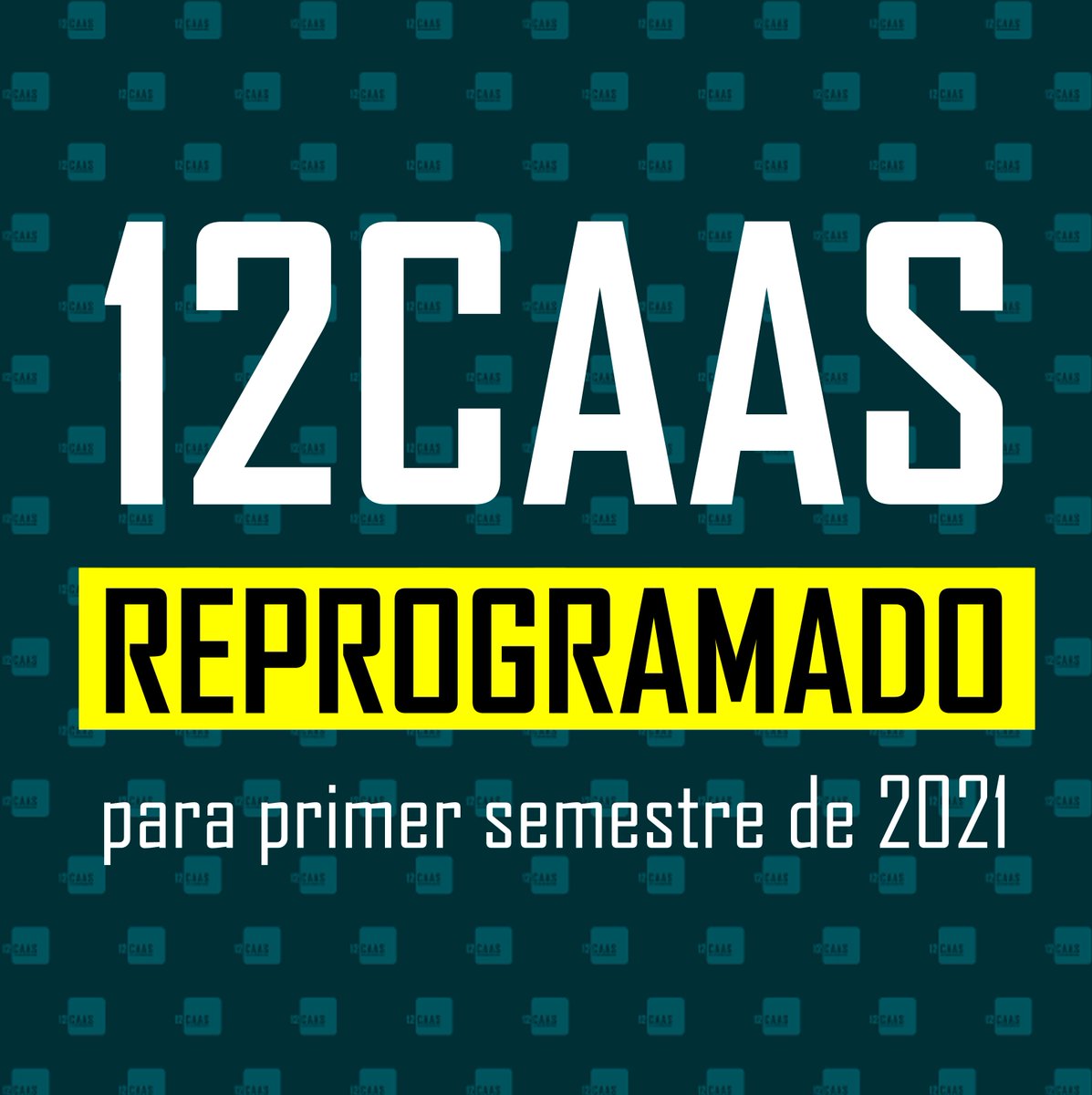12CAAS_LaPlata's tweet photo. #12CAASreprogramado #CuartaCircular #12CAAS
El Comité Organizador del 12ª Congreso Argentino de Antropología Social ha tomado la decisión de SUSPENDER la realización programada para sept. 2020. Se han iniciado las tratativas para REPROGRAMAR el evento para el 1º semestre de 2021 https://t.co/uuFqWy0rcz