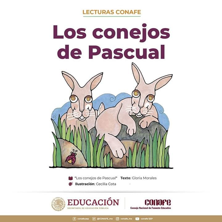 CONAFE_mx's tweet photo. #AprendeEnCasa🏠📚con el libro "Los conejos🐰de Pascual". Una historia que promueve el valor de la honestidad. Textos📖de Gloria Morales de la Colección "Para Empezar a Leer".
Haz clic aquí:
https://t.co/9DJo7HdtBa
#EditorialConafe https://t.co/3DOacCZ3FQ