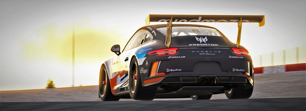 r8gesports's tweet photo. First race in esports... and P2! A strong podium at the 24 H of Nürburging in Porsche Cup. A bit disappointing regarding the pace we had &amp; the incident we faced during the night when a GT3 hit us. But very happy to be straight at the top for our debut. #r8gesports @RGrosjean https://t.co/sdXii8ooGb