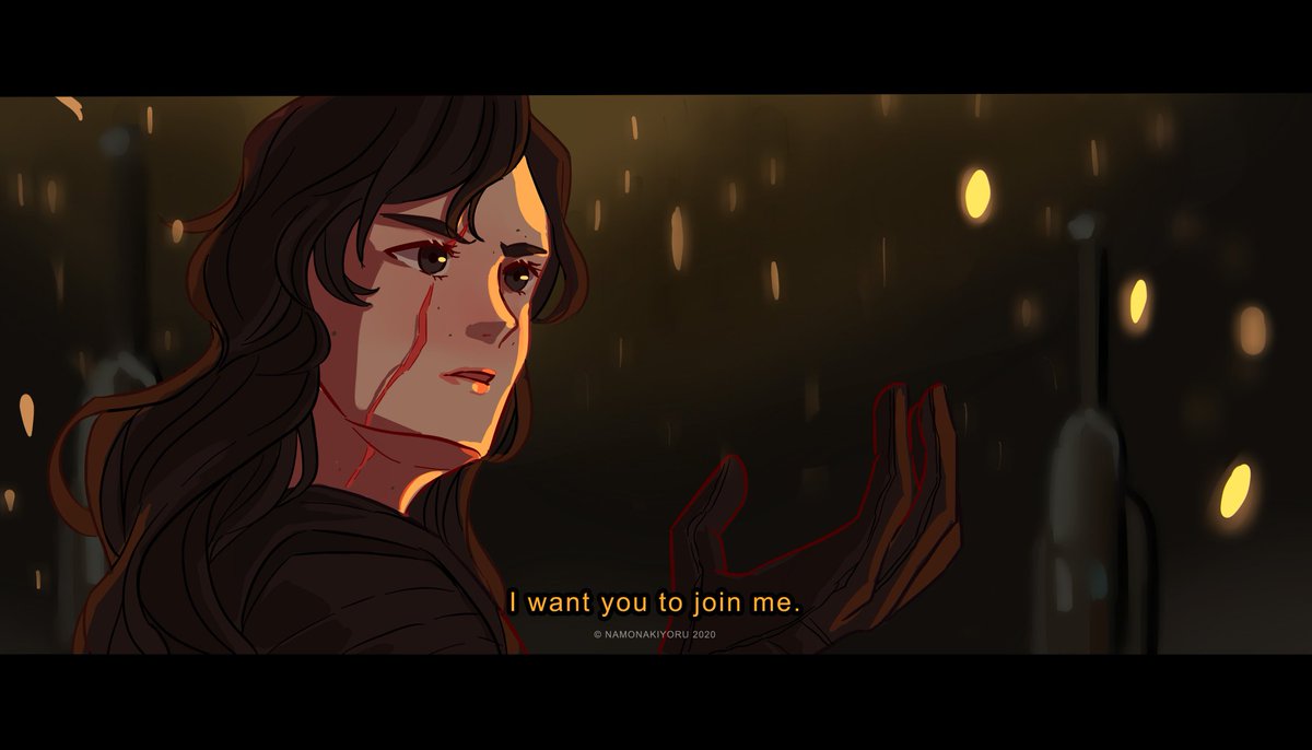 nmnakiyoru's tweet photo. "Please don't go this way."
#StarWars #TheLastJedi #reylo #femaleKylo #maleRey https://t.co/zxxQO3VQ7W