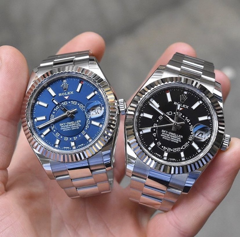 Rolex Sky Dweller: Blue 