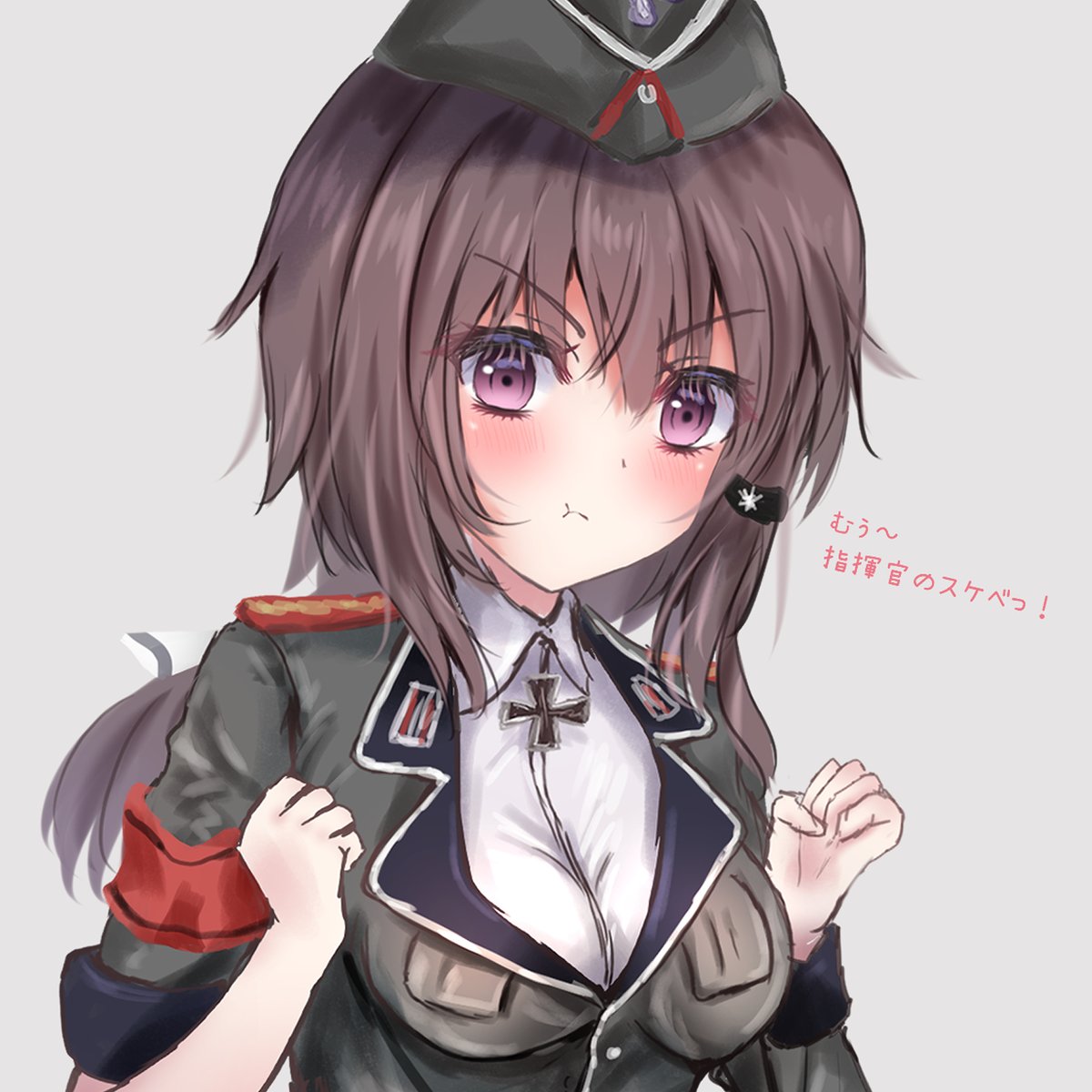 Martin Walther P38ちゃんに怒られる絵 ドルフロ 少女前線