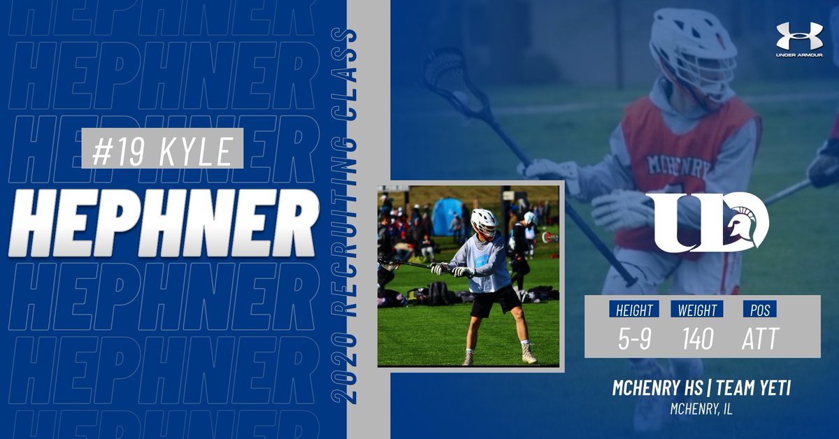 dubuqueMlax's tweet photo. Next up on our incoming freshman class unveiling is Kyle Hephner! Kyle comes to UD from McHenry, IL. Kyle is a very versatile attackman that competes for McHenry Community HS and the Yeti Lacrosse Club's Blue State Team.
Kyle plans on studying Pre-law here at UD. Welcome Kyle! https://t.co/m5fFHxOmbU