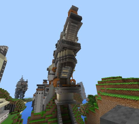 after a while out ... different Sci-fi build styles on #MCPE #Minecraft
More pictures 
planetminecraft.com/project/differ…